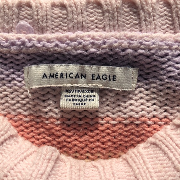 American eagle cropped knit sweater - Picture 2 of 4